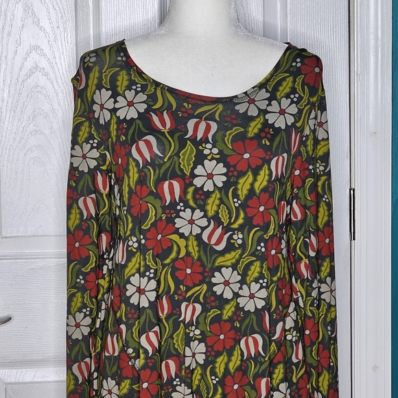 Gudrun Sjoden Floral Long Sleeve Dress M - Picture 2 of 12